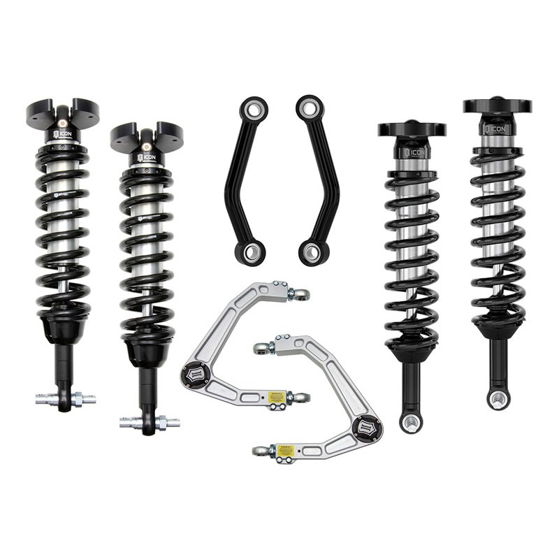 ICON | 2.5-3.25" STAGE 2 SUSPENSION SYSTEM BILLET - Suburban / Tahoe / Yukon 2021-2023