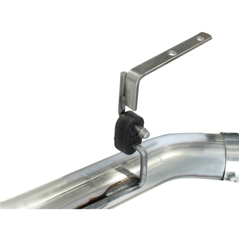 aFe Power | ATLAS 4 IN Aluminized Steel DPF-Back Exhaust System w/Black Tip
