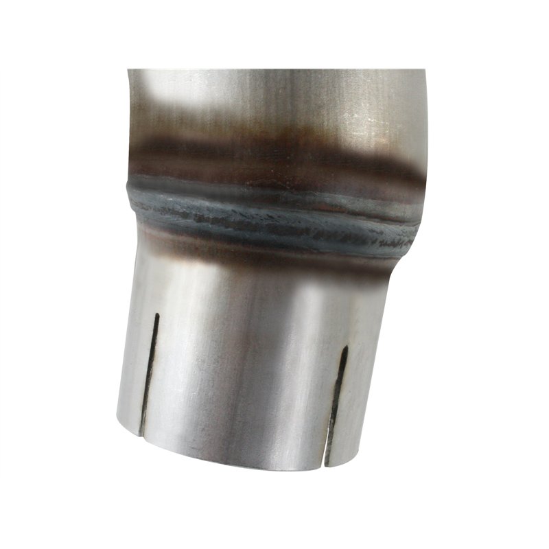 aFe Power | Twisted Steel 2 IN-2-1/2 IN Aluminized Steel Loop-Delete Downpipe & Y-Pipe - Wrangler (JK) 3.6L 2012-2018