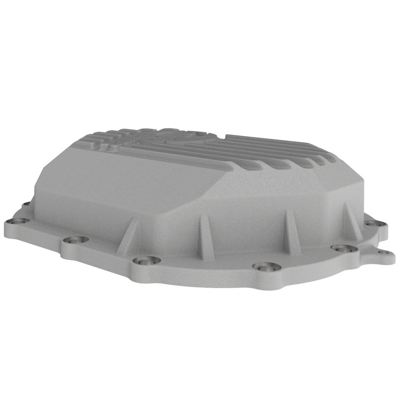 aFe Power | Street Series Front Differential Cover Raw w/ Machined Fins