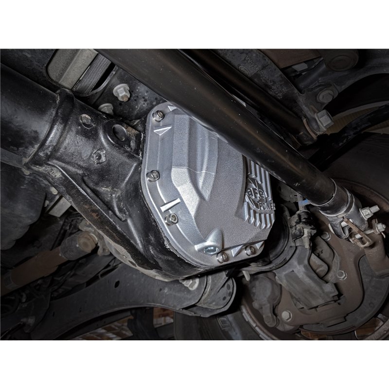 aFe Power | Street Series Dana 60 Front Differential Cover Raw w/ Machined Fins - Excursion / F-250 / F-350 2000-2023