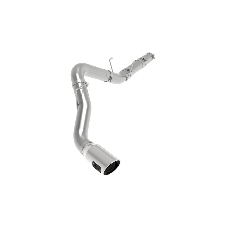 aFe Power | Large Bore-HD 5 IN 409 Stainless Steel DPF-Back Exhaust System w/Polished Tip - Ram 2500 / 3500 6.7L 2019-2025
