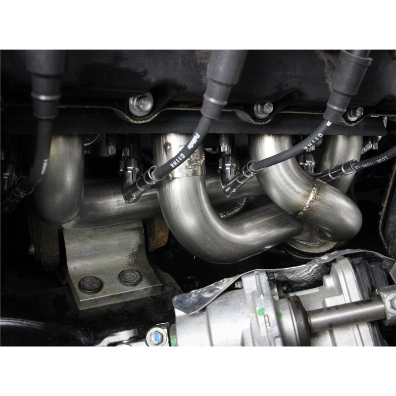 aFe Power | Twisted Steel 304 Stainless Steel Headers - F-250 / F-350 7.3L 2020-2022