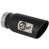 aFe Power | Large Bore-HD 3 IN 409 Stainless Steel DPF-Back Exhaust System w/Black Tip - Ram 1500 3.0L 2020-2023