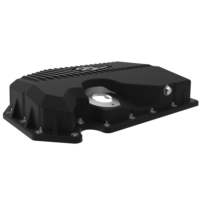 aFe Power | aFe POWER Pro Series Engine Oil Pan Black w/ Machined Fins - Audi / Volkswagen 1.8T / 2.0L 2006-2022