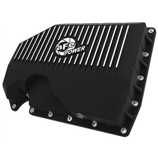 aFe Power | aFe POWER Pro Series Engine Oil Pan Black w/ Machined Fins - Audi / Volkswagen 1.8T / 2.0L 2006-2022