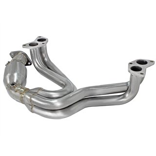 aFe Power | Twisted Steel Long Tube Header 304 Stainless Steel w/ Cat - FR-S / BRZ / 86 2.0L 2013-2019