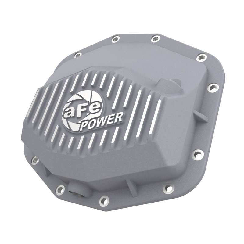aFe Power | Street Series Rear Differential Cover Raw w/ Machined Fins - Ram 1500 / RHO 3.0T / 6.2L 2021-2025