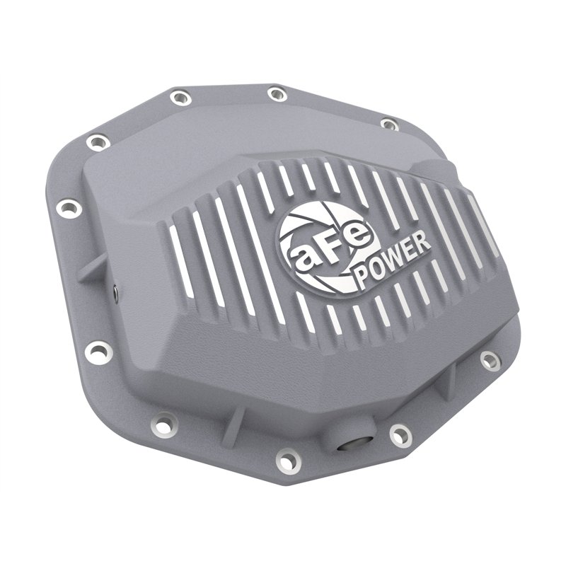 aFe Power | Street Series Rear Differential Cover Raw w/ Machined Fins - Ram 1500 / RHO 3.0T / 6.2L 2021-2025