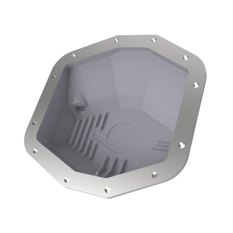 aFe Power | Street Series Rear Differential Cover Raw w/ Machined Fins - Ram 1500 / RHO 3.0T / 6.2L 2021-2025