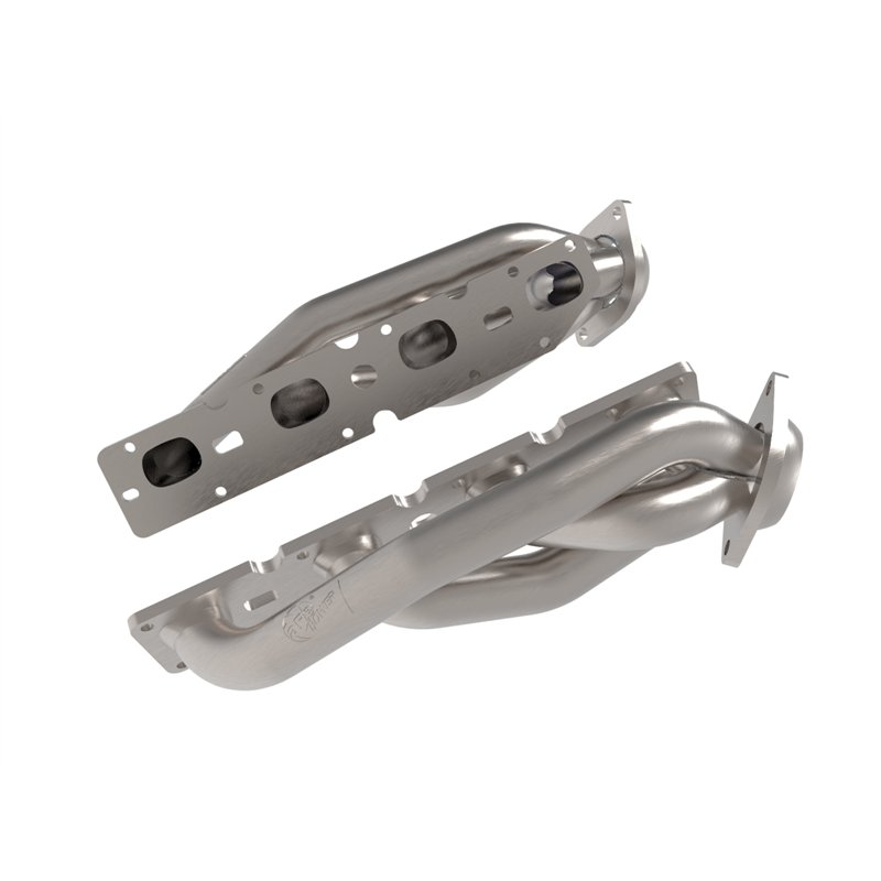 aFe Power | Twisted Steel 304 Stainless Steel Short Tube Header - Durango / Grand Cherokee 5.7L 2011-2025