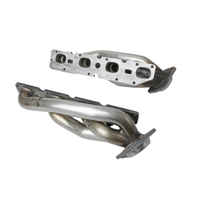 aFe Power | Twisted Steel 304 Stainless Steel Short Tube Header - Durango / Grand Cherokee 5.7L 2011-2025