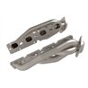 aFe Power | Twisted Steel 304 Stainless Steel Short Tube Header w/ Titanium Coat Finish