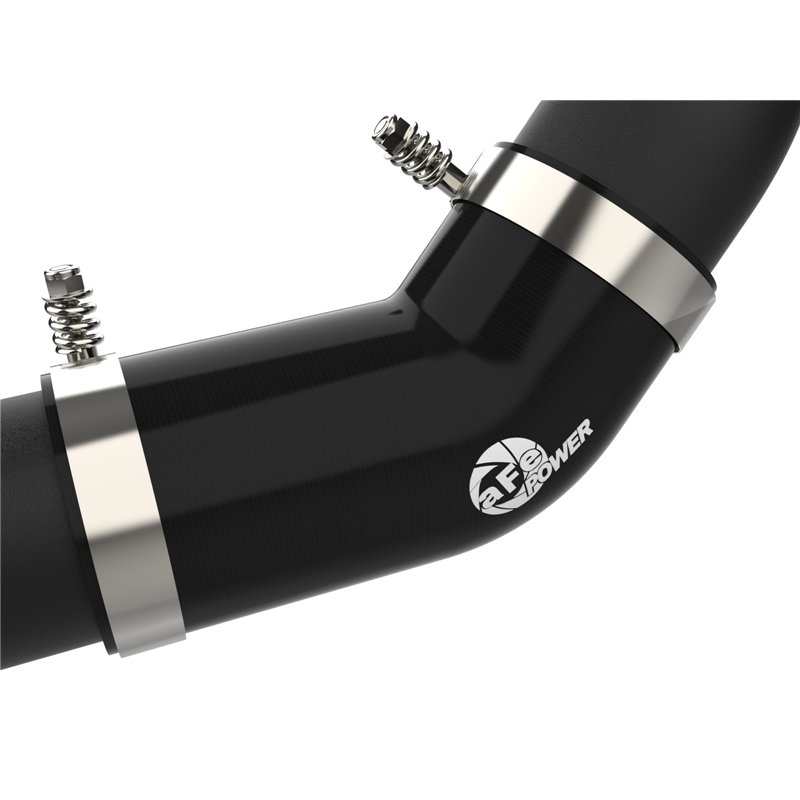 aFe Power | BladeRunner 2-1/2 IN & 3 IN Aluminum Hot and Cold Charge Pipe Kit Black - Ram 1500 / Classic 3.0L 2016-2019