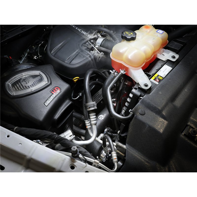 aFe Power | BladeRunner 2-1/2 IN & 3 IN Aluminum Hot and Cold Charge Pipe Kit Black - Ram 1500 / Classic 3.0L 2016-2019