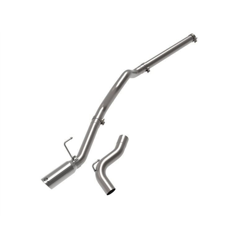 aFe Power | Vulcan Series 3 IN 304 Stainless Steel DPF-Back Exhaust System w/Polish Tip