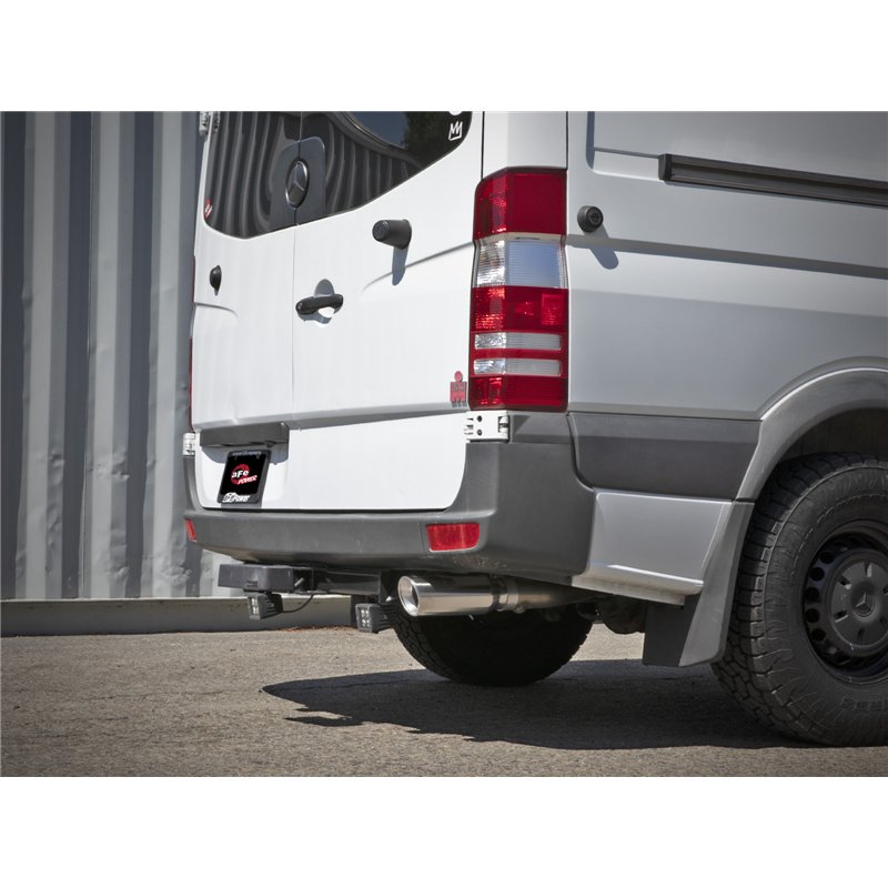 aFe Power | Vulcan Series 3 IN 304 Stainless Steel DPF-Back Exhaust System w/Polish Tip