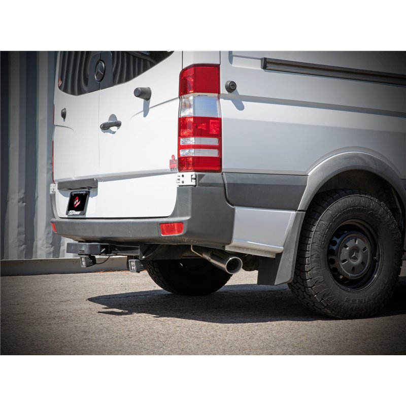 aFe Power | Vulcan Series 3 IN 304 Stainless Steel DPF-Back Exhaust System w/Polish Tip