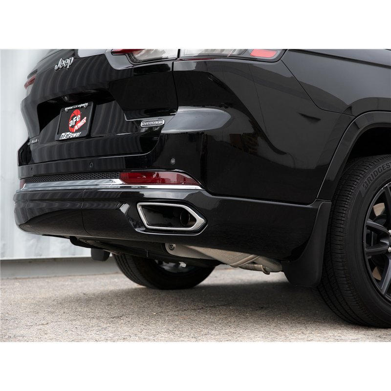 aFe Power | Vulcan Series 2-1/4 IN to 2-1/2 IN Stainless Steel Cat-Back Exhaust System - Grand Cherokee L 3.6L / 5.7L 2021-2025