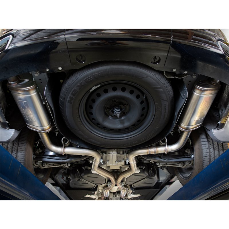 aFe Power | Vulcan Series 2-1/4 IN to 2-1/2 IN Stainless Steel Cat-Back Exhaust System - Grand Cherokee L 3.6L / 5.7L 2021-2025