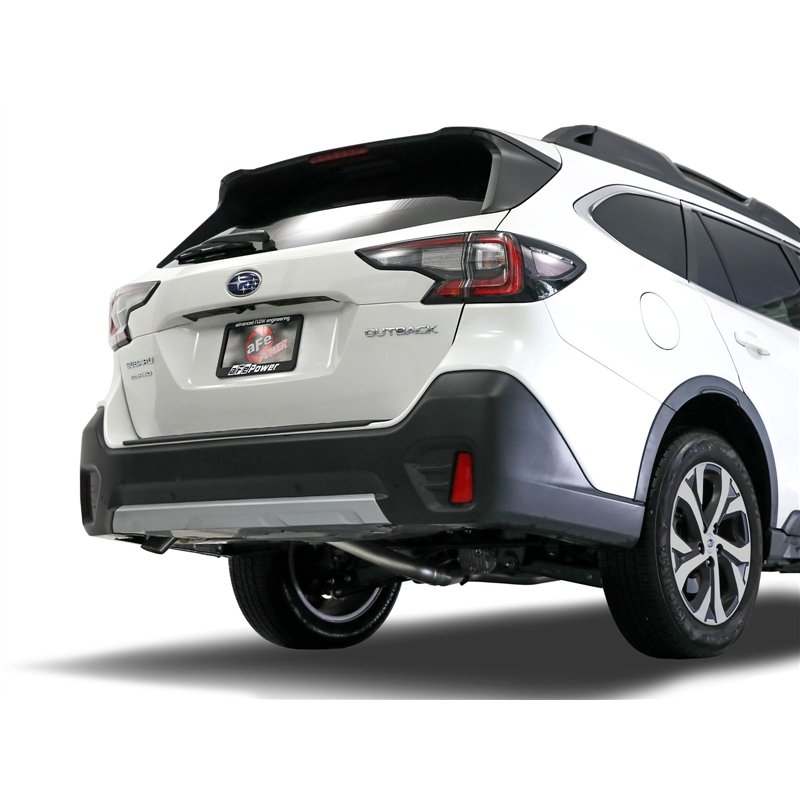 aFe Power | Takeda 2-1/2 IN 304 Stainless Steel Cat-Back Exhaust System - Outback 2.5L 2020-2025