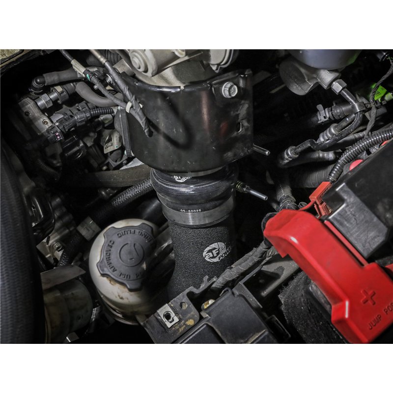 aFe Power | BladeRunner Aluminum Hot and Cold Charge Pipe Kit Black - Ram 2500 / 3500 6.7L 2019-2023