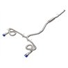 aFe Power | Takeda 2-1/2 IN to 3 IN 304 Stainless Steel Cat-Back Exhaust w/ Blue Flame Tip - Integra / Civic Si 1.5T 2022-2025