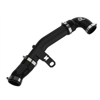 aFe Power | BladeRunner 2-1/2 IN Aluminum Hot Charge Pipe Black - Veloster N 2.0T 2019-2022