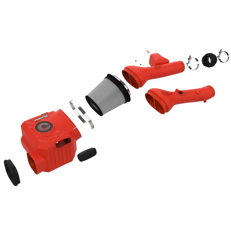 aFe Power | Momentum GT Cold Air Intake System Red w/ Pro DRY S Filter - 4Runner / FJ Cruiser 4.0L 2003-2024