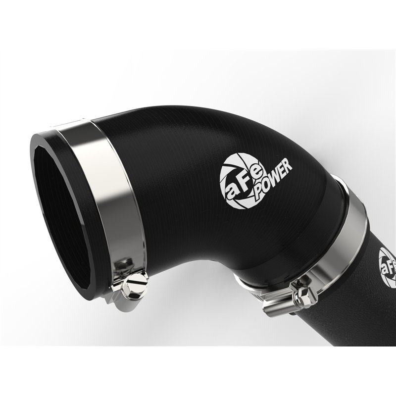 aFe Power | BladeRunner 2-1/4 IN & 2-1/2 IN Aluminum Hot and Cold Charge Pipe Kit Black
