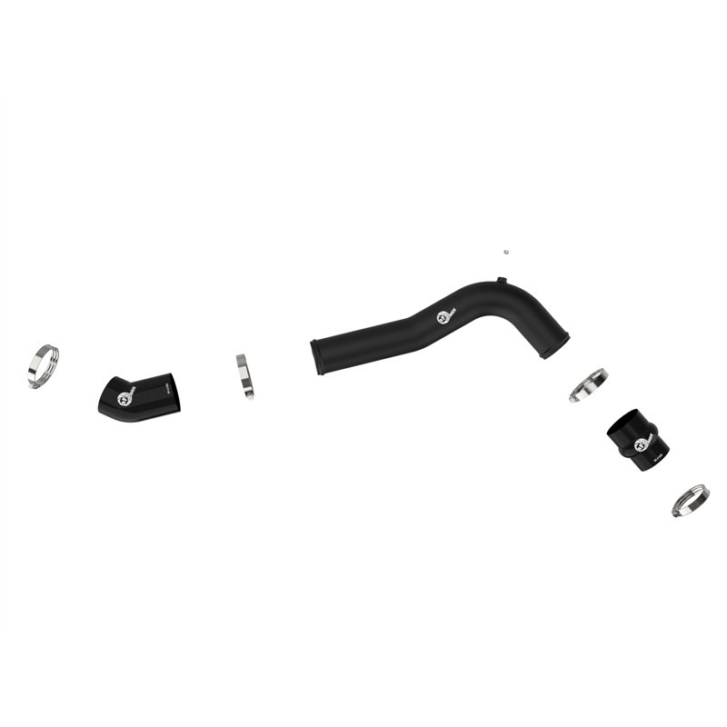 aFe Power | BladeRunner 2-3/4 IN Aluminum Cold Charge Pipe Black - Explorer / Aviator 3.0T 2020-2025