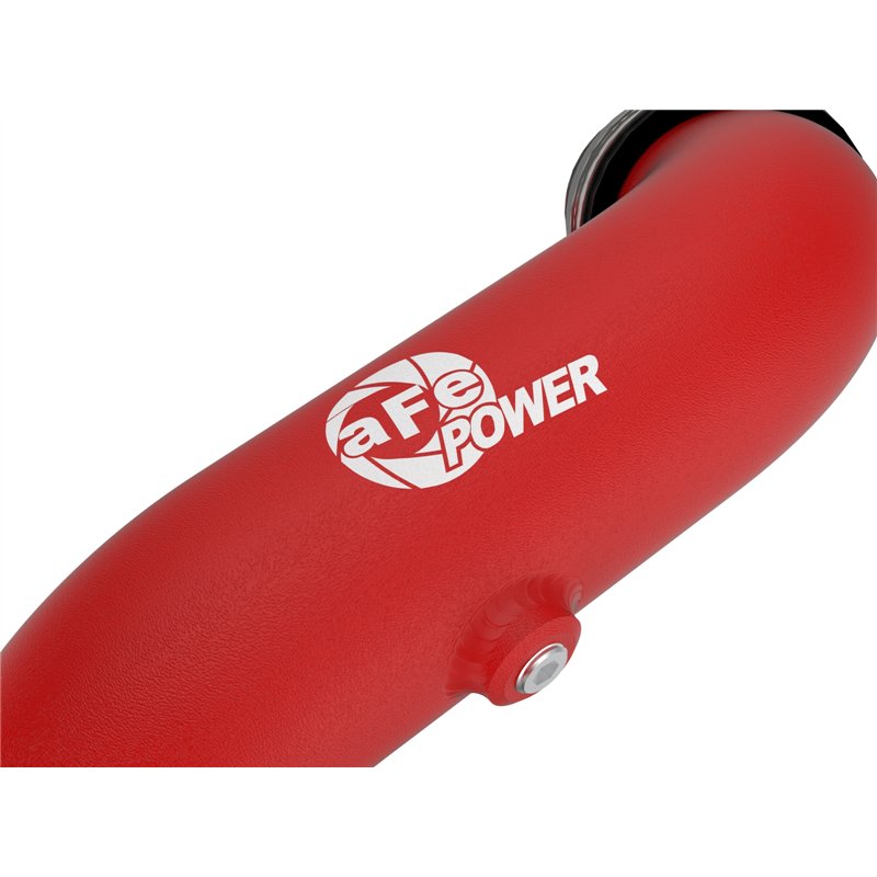 aFe Power | BladeRunner 2-1/4 IN Aluminum Hot Charge Pipe Red - Explorer / Aviator 3.0T 2020-2021