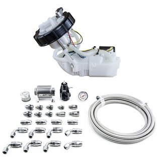 DeatschWerks | DW400 Pump Module + Return Kit SS PTFE for 2001-05 Honda Civic 2002-06 Acura RSX