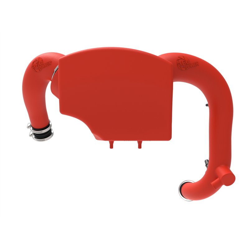 aFe Power | Momentum GT Cold Air Intake System Red w/ Pro DRY S Filter - Explorer / Aviator 3.0T 2020-2025