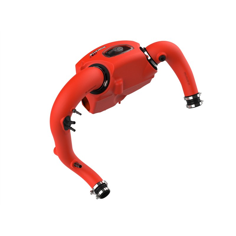 aFe Power | Momentum GT Cold Air Intake System Red w/ Pro DRY S Filter - Explorer / Aviator 3.0T 2020-2025