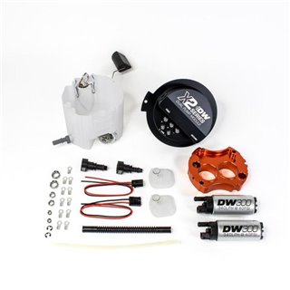 DeatschWerks | X2 Series Fuel Pump Module with 2 DW300s for 2010-15 Camaro LS 3.7 V6/SS LS3 6.2