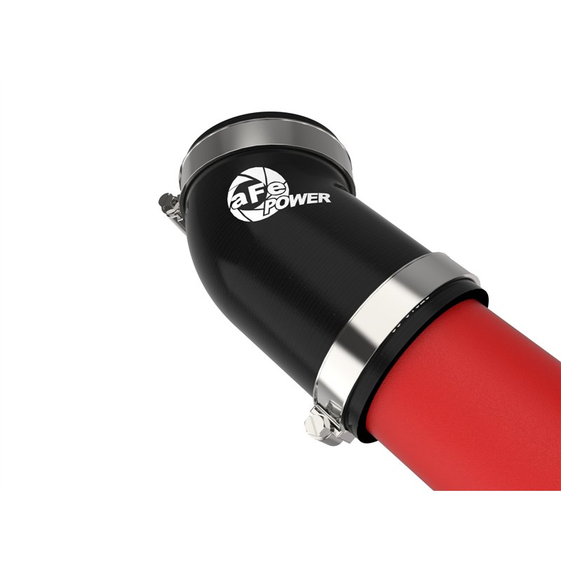 aFe Power | BladeRunner 2-1/4 IN to 2-3/4 IN Aluminum Hot Charge Pipe Black - Explorer / Aviator 3.0T 2022-2025