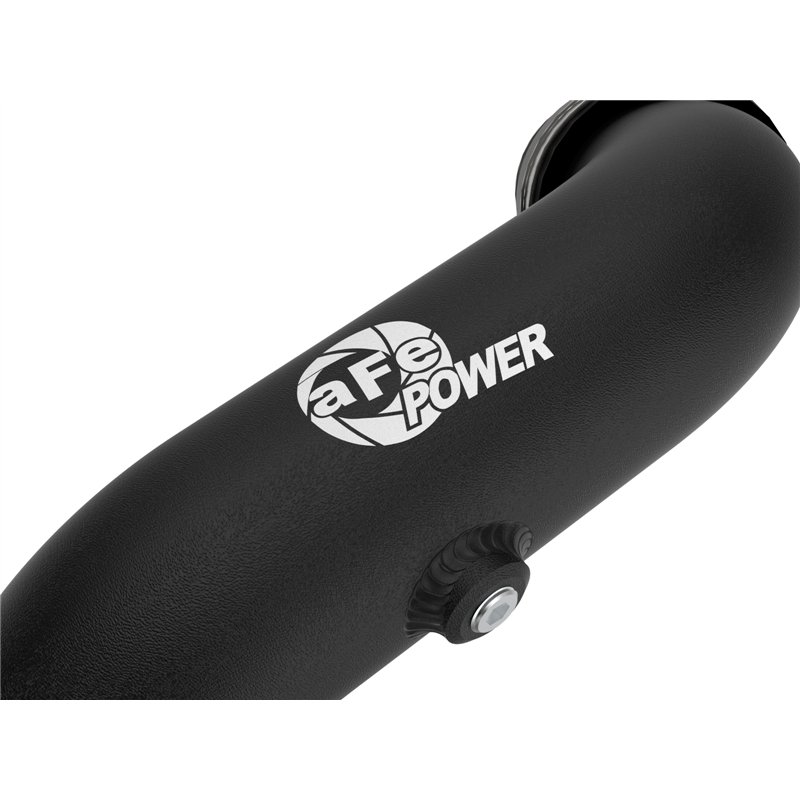 aFe Power | BladeRunner 2-1/4 IN Aluminum Hot Charge Pipe Black - Explorer / Aviator 3.0T 2022-2025