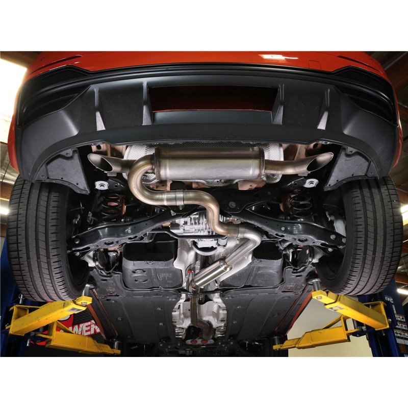aFe Power | MACH Force-Xp 2-1/2 IN Stainless Steel Cat-Back Exhaust System w/ Resonator - Q3 2.0T 2019-2025
