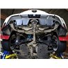 aFe Power | Gemini XV 3 IN to 2-1/2 IN 304 Stainless Steel Cat-Back Exhaust w/ Cut-Out Bla - GR Corolla 1.6T 2023-2025