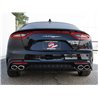 aFe Power | Gemini XV 3 IN to 2-1/2 304 Stainless Steel Cat-Back Exhaust System w/ Cut-Out - Stinger 2.0T 2018-2019