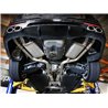 aFe Power | Gemini XV 3 IN to 2-1/2 304 Stainless Steel Cat-Back Exhaust System w/ Cut-Out - Stinger 2.0T 2018-2019