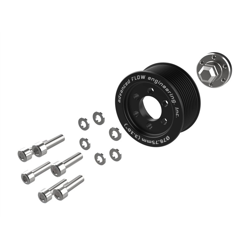 aFe Power | aFe POWER Supercharger Power Pulley Kit w/ Hub 3.10 IN - Dodge / Jeep 6.2L 2015-2025