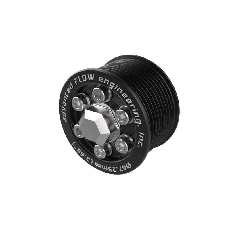 aFe Power | aFe POWER Supercharger Power Pulley Kit w/ Hub 2.65 IN - Dodge / Jeep 6.2L 2015-2025