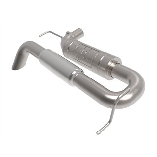 aFe Power | Apollo GT Series 3 IN 409 Stainless Steel Axle-Back Hi-Tuck Exhaust System - Bronco 2.3T / 2.7T 2021-2025