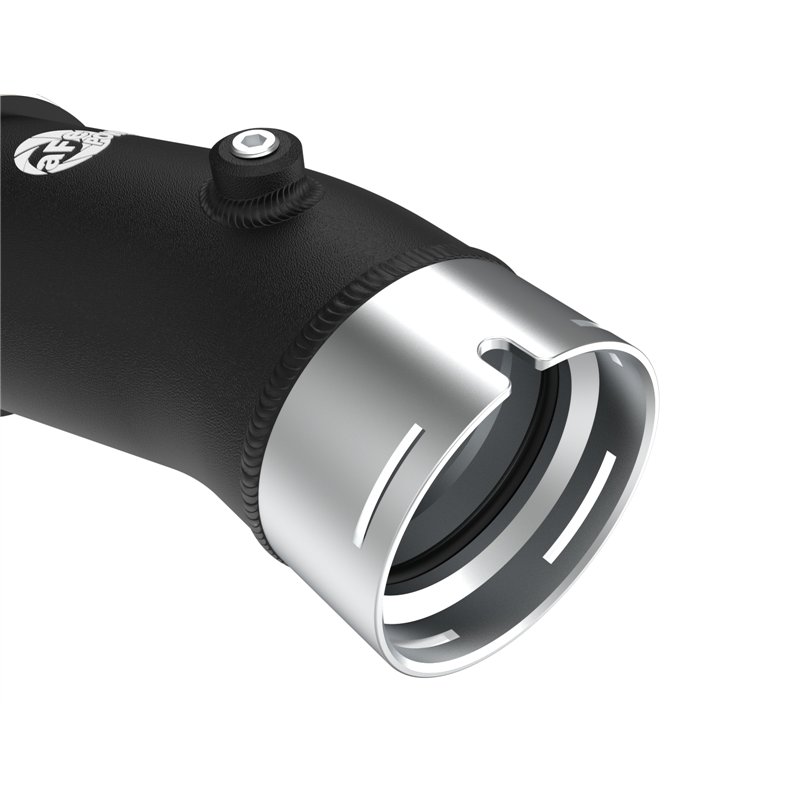 aFe Power | BladeRunner 3 IN Aluminum Cold Charge Pipe Black - Land Cruiser / Tacoma 2.4T 2024-2025