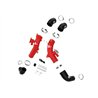 aFe Power | BladeRunner 2-1/2 IN Aluminum Hot Charge Pipe Black - Sequoia / Tundra 3.4T 2022-2025