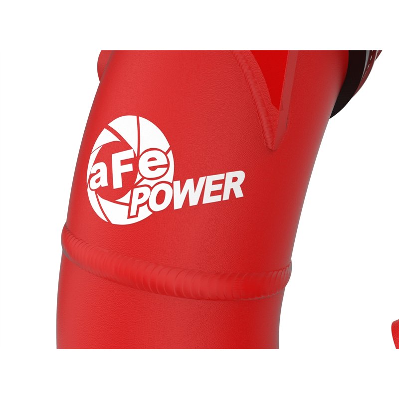 aFe Power | BladeRunner 2-1/2 IN Aluminum Hot Charge Pipe Black - Sequoia / Tundra 3.4T 2022-2025