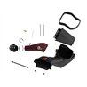 aFe Power | Track Series Red Kevlar/Carbon Fiber Intake System w Pro 5R Filter Black - F-150 5.2L 2023-2025