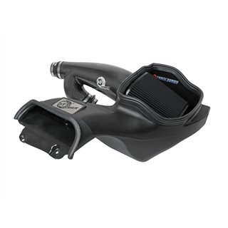 aFe Power | Track Series Carbon Fiber Intake System w/ Pro 5R Filter Black - Expedition / F-150 / Navigator 3.5T 2021-2025